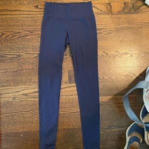 Navy Athleta Leggings